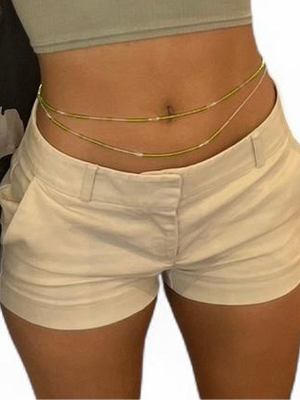 Forever 21 khaki shorts
